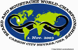 World Beard and Moustache Championships 2003 Logo