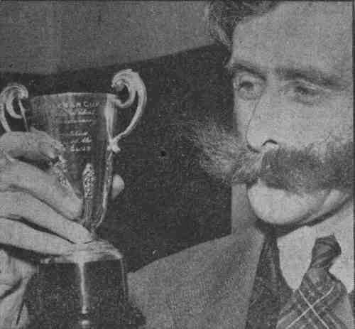 john with cup
