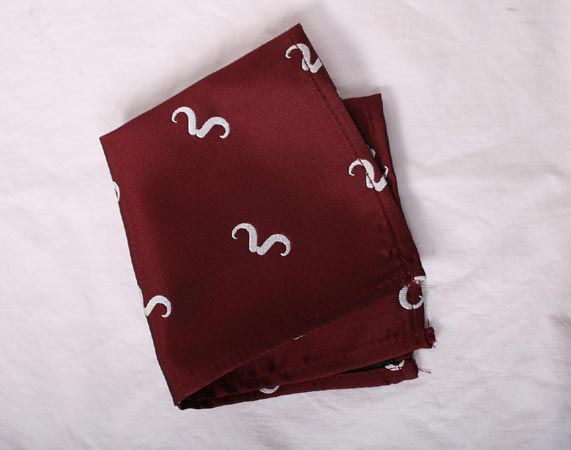 The Handlebar Club Silk Handkerchief