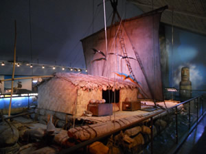 The Kon-tiki exhibit